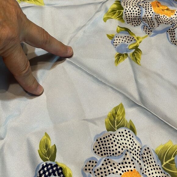 VTG Christian Dior Houndstooth Floral Silk Scarf - Picture 7 of 7